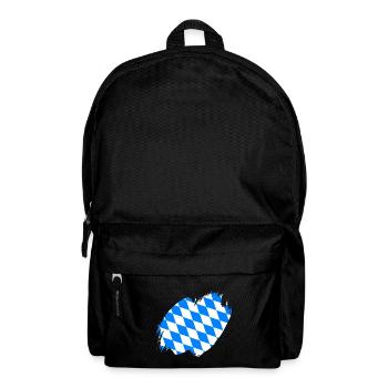 Drapeau bavarois d’occasion Look Drapeau bavarois Vintage - Sac à dos - noir - Devant