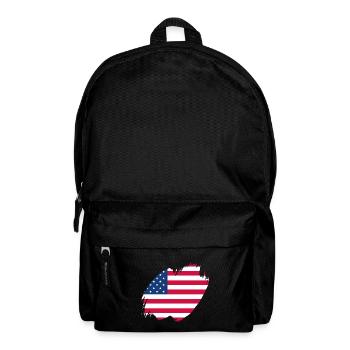 USA Flag America Flag Stars & Stripes Patriot - Sac à dos - noir - Devant