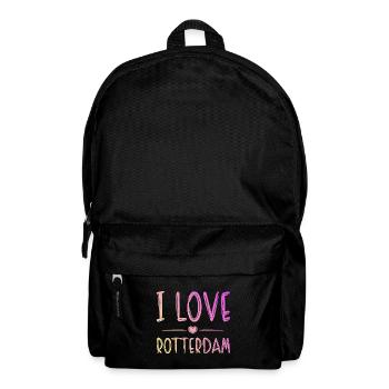 I Love Rotterdam - Backpack - black - Front