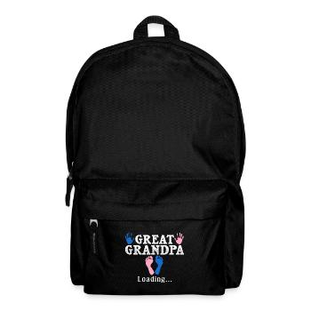 Urgroßvater Opa Uropa Urgroßeltern Großvater - Rucksack - Schwarz - Vorne