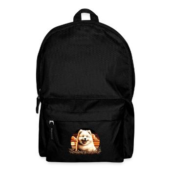 Samoyed Dog Gifts Cute Samoyed Dog Graphic - Backpack - black - Front