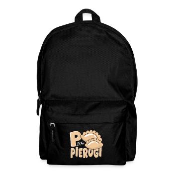 P is for Pierogi - Backpack - black - Front