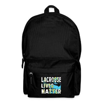 Lacrosse Lives Matter - Backpack - black - Front