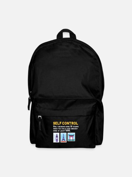 Stamp collecting - Backpack - black