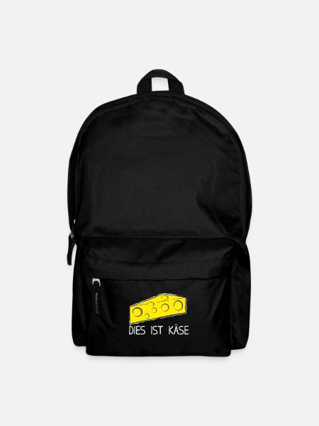 Dies ist Käse - Rucksack - Schwarz