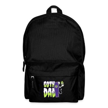 Papa gothique - Sac à dos - noir - Devant