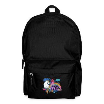 I am Magical Unicorn In Rainbow - Backpack - black - Front