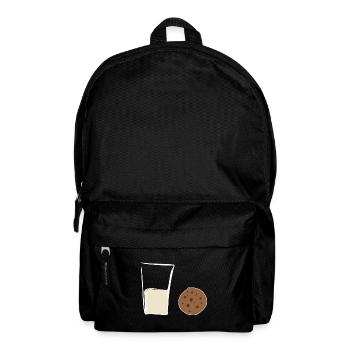 sojamilch keks - Rucksack - Schwarz - Vorne
