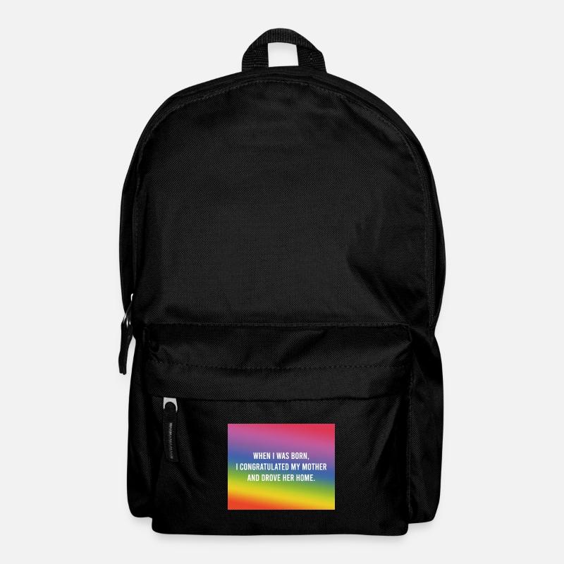 When I was born... - Backpack - black