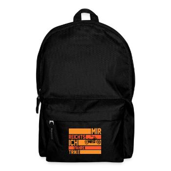 Motorrad Trike - Rucksack - Schwarz - Vorne