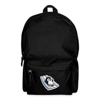 Pingouin mignon Petit pingouin Amoureux des pingouins - Sac à dos - noir - Devant