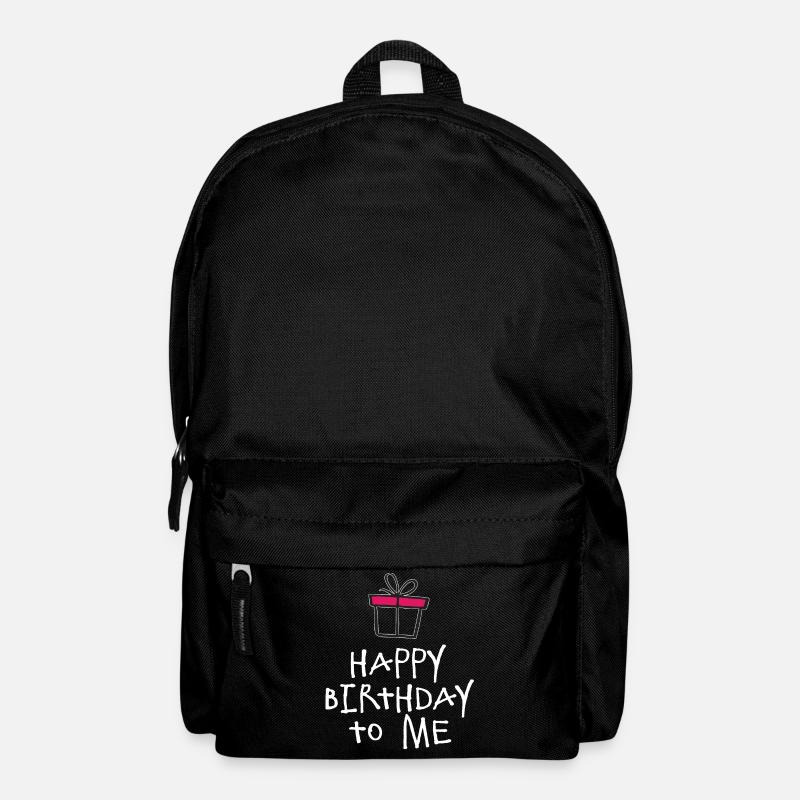 Geburtstag Happy Birthday Geschenk - Rucksack - Schwarz