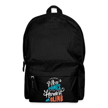 Love Mountain Climb - Backpack - black - Front