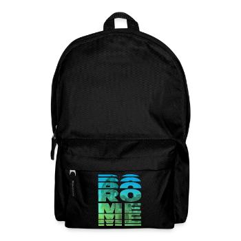 Rome Italy Colosseum City Skyline Home Love - Backpack - black - Front