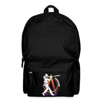 Baseball Baseball Player USA Sport Home Run - Backpack - black - Front