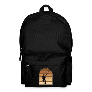 Stabhochspringer - Rucksack - Schwarz - Vorne