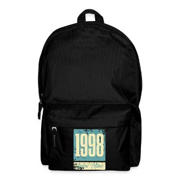 1998 Naissance Anniversaire Année de naissance - Sac à dos - noir - Devant