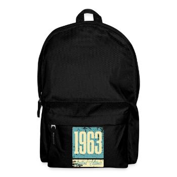 1963 Born Birthday Year of birth - Backpack - black - Front