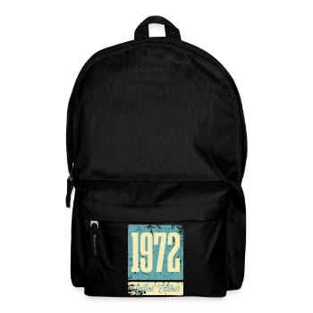 1972 Anniversaire de naissance Année de naissance - Sac à dos - noir - Devant