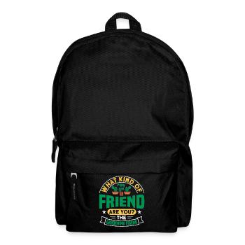Funny Plant Saying Plant Friend - Backpack - black - Front