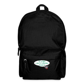 It's Not Like It's Rocket Science - Backpack - black - Front