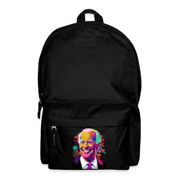 Président souriant - Sac à dos - noir - Devant