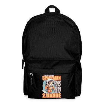 This little astronaut flies into the second - Backpack - black - Front