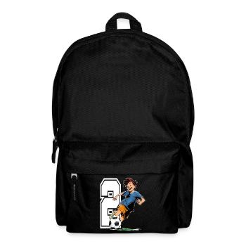 Football Anniversaire - garçon de 2 ans - 2. - Sac à dos - noir - Devant