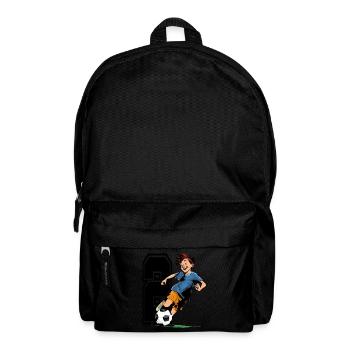 Football Anniversaire - garçon de 2 ans - 2. - Sac à dos - noir - Devant