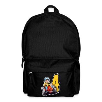 Je suis 4 Gokart Kid - Kart Racing - Sac à dos - noir - Devant