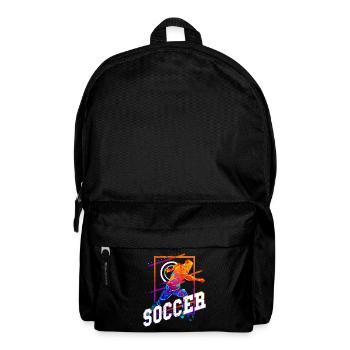 Joueur de football Joueur de football Fan Club Bunt - Sac à dos - noir - Devant