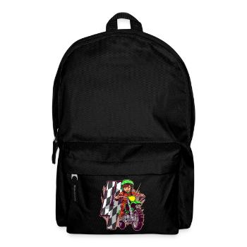 I'm 4 Motocross Kid - Children's Birthday Party - Backpack - black - Front
