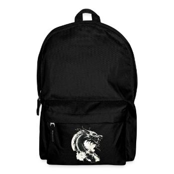 Dragon Fantasy Magic Mysticism Creature Animal Vintage - Backpack - black - Front