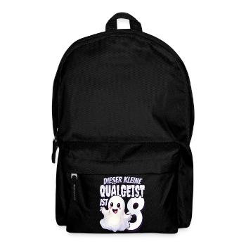 Dieser kleine Quälgeist ist 8 - acht Jahre - 8. - Rucksack - Schwarz - Vorne