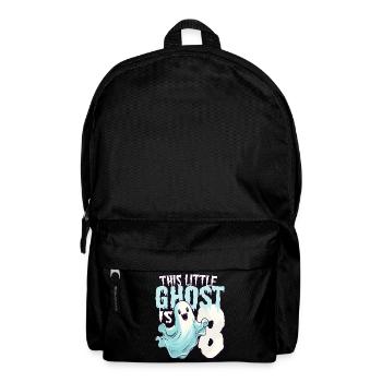 Ce petit ravageur a 8 - huit ans - 8. - Sac à dos - noir - Devant