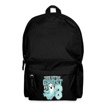 Ce petit ravageur a 8 - huit ans - 8. - Sac à dos - noir - Devant