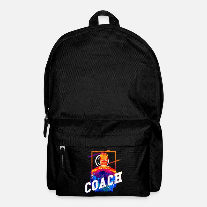 Trainer Coach Trainieren Training Sport Team - Rucksack - Schwarz