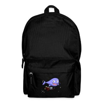 Scuba Diving Sloth Lazy Animal Diving I Gift - Backpack - black - Front