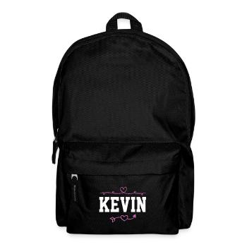 Kevin - Rucksack - Schwarz - Vorne