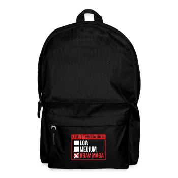 Krav Maga - Sac à dos - noir - Devant