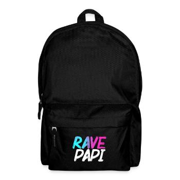 Rave Dad Techno House Electro Festival Hardstyle - Sac à dos - noir - Devant