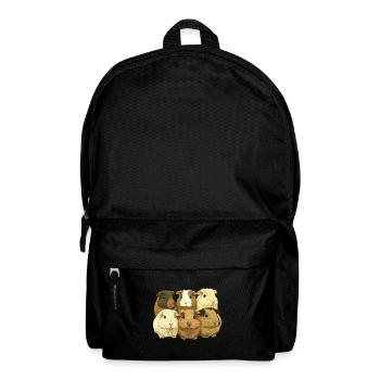 Meerschweinchen für eine Meerschweinchen - Rucksack - Schwarz - Vorne