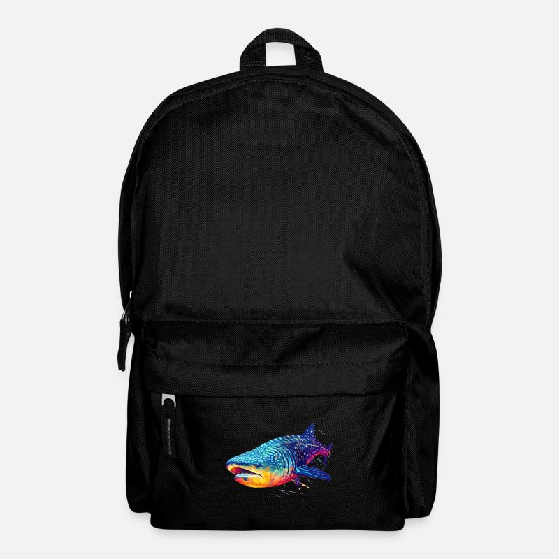 Walhai - Rucksack - Schwarz