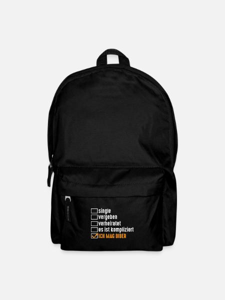 Nagetier Biberliebhaber Biber - Rucksack - Schwarz