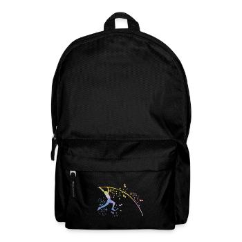 Perchiste Enfant Saut à la perche - Sac à dos - noir - Devant
