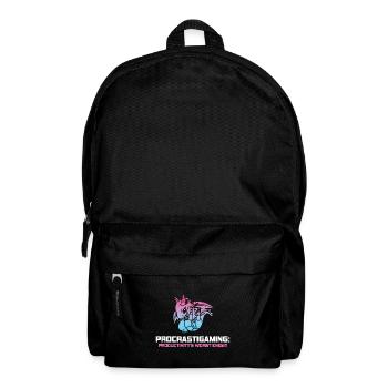 Gamer Procrastigaming Gaming - Backpack - black - Front