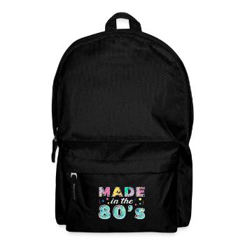 Made In The 80s Retro Carnival 80s Theme Party - Backpack - black - Front