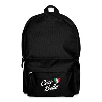 Ciao Bella - Italien Liebe - Rucksack - Schwarz - Vorne