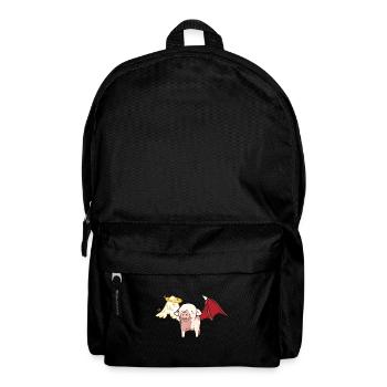 Celestial Satanic Pig Angel Devil - Backpack - black - Front