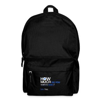 How much education? - Backpack - black - Front